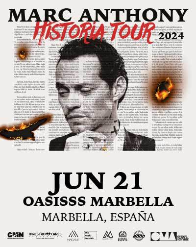 Concierto Marc Anthony - Historia Tour en Málaga