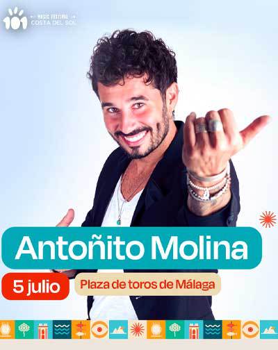 Concierto Antoñito Molina en Málaga