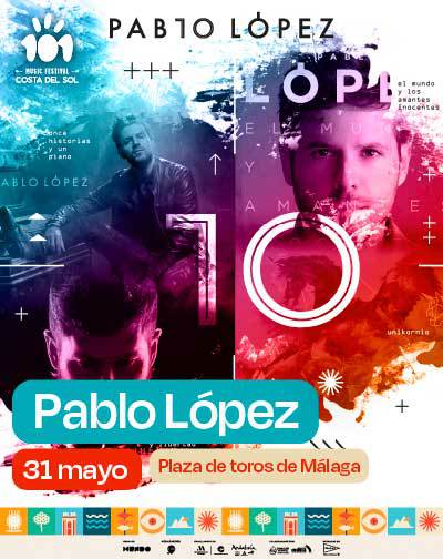 Concierto Pablo López en Málaga