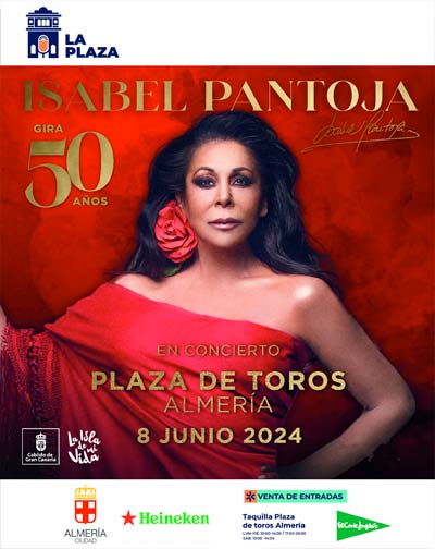 Concierto Isabel Pantoja - 50 Aniversario en Almería