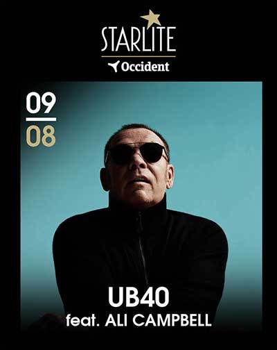 Concierto UB40 feat Ali Campbell - Starlite Festival Occident 2024 en Málaga