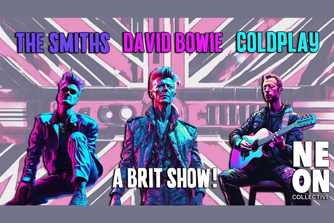 Concierto David Bowie, The Smiths & Coldplay by Neon Collective en Alicante