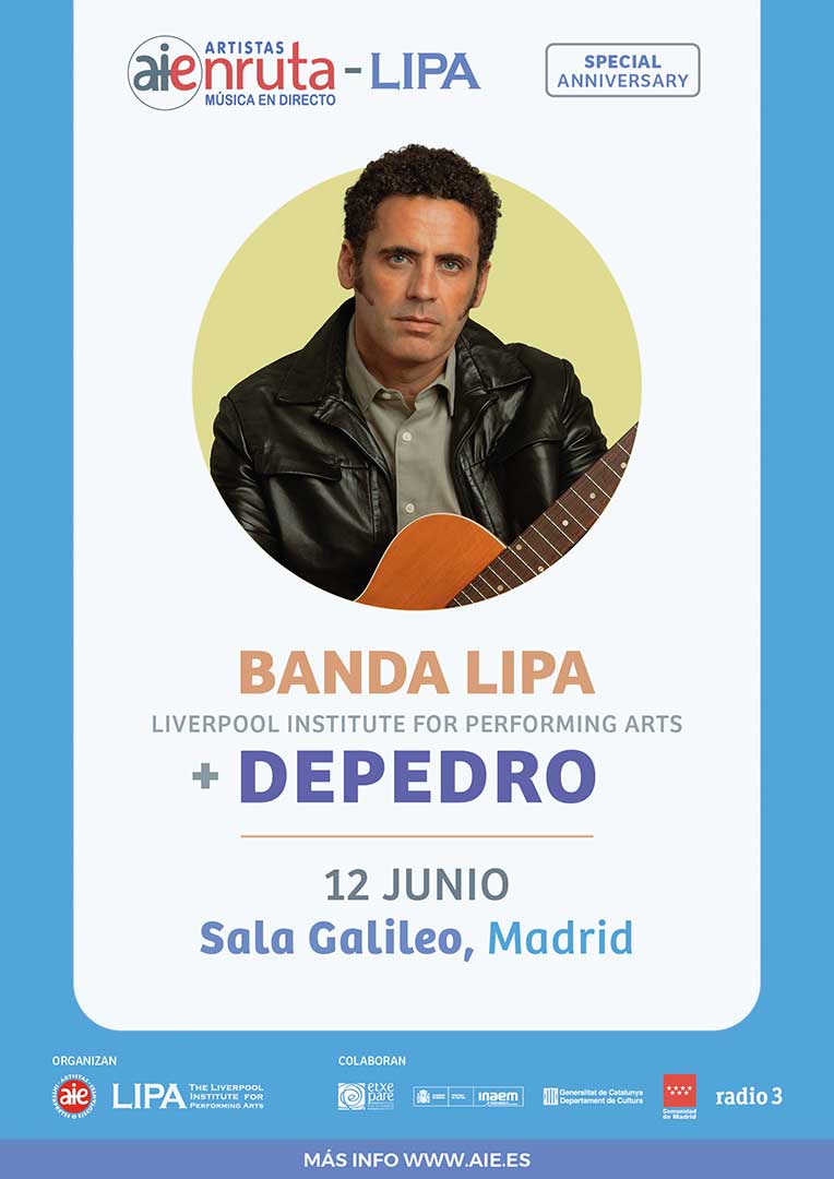 Concierto Banda LIPA y Depedro en Madrid