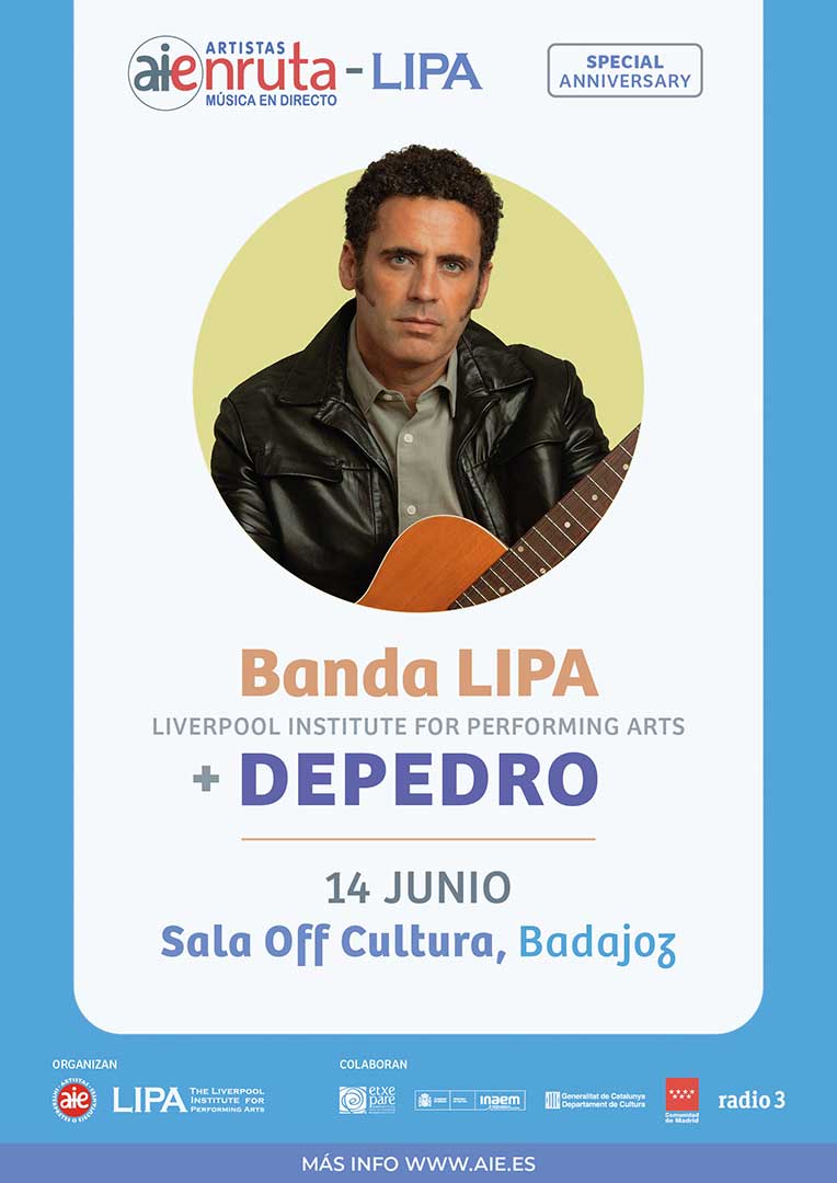 Concierto Depedro & Banda LIPA en Badajoz