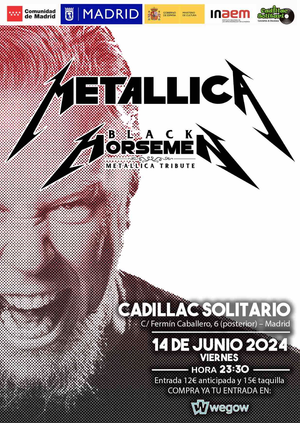 Black Horsemen - Concierto Tributo a Metallica (Madrid)