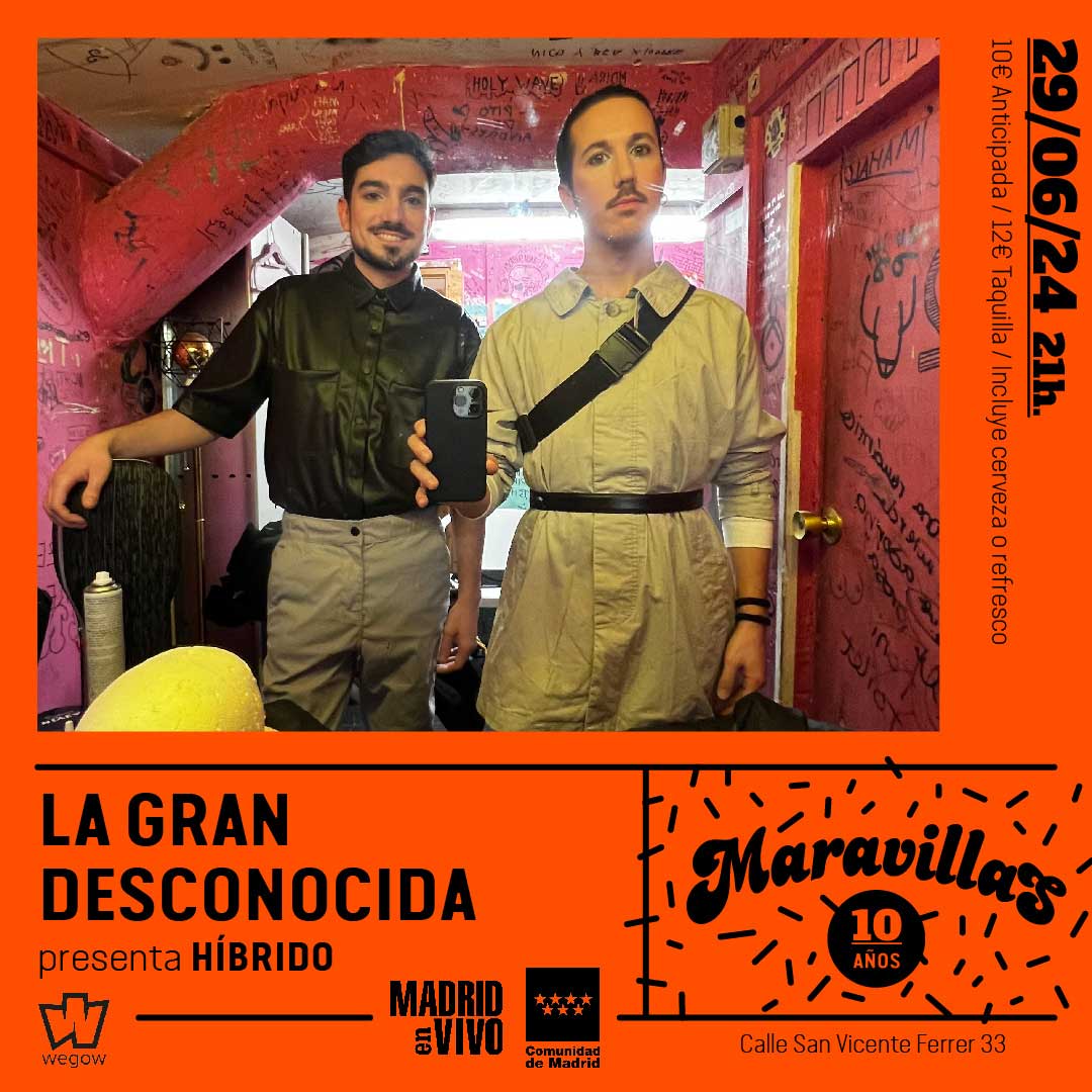 La Gran Desconocida en Maravillas Club