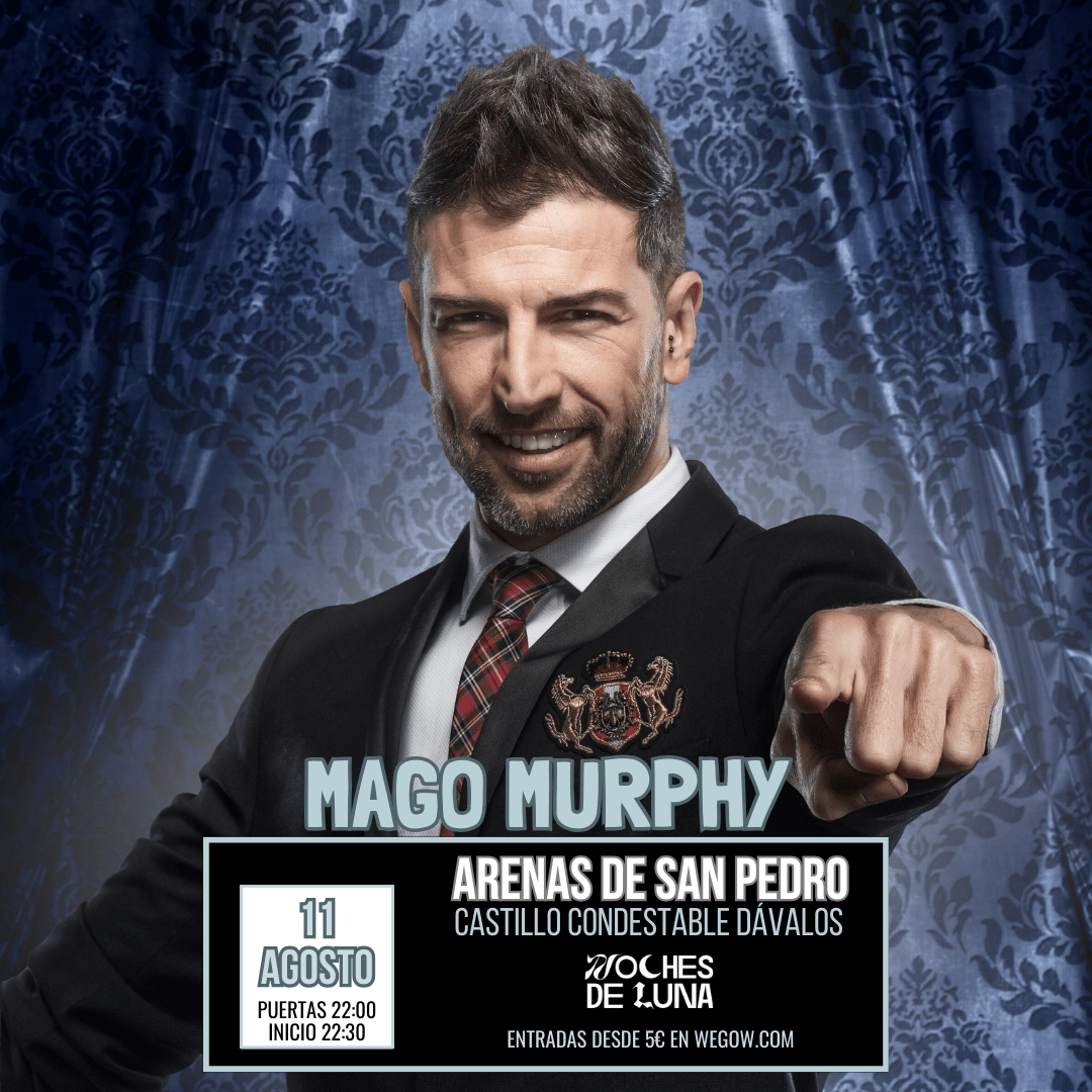 Mago Murphy en Noches de Luna de Arenas de San Pedro (Ávila)