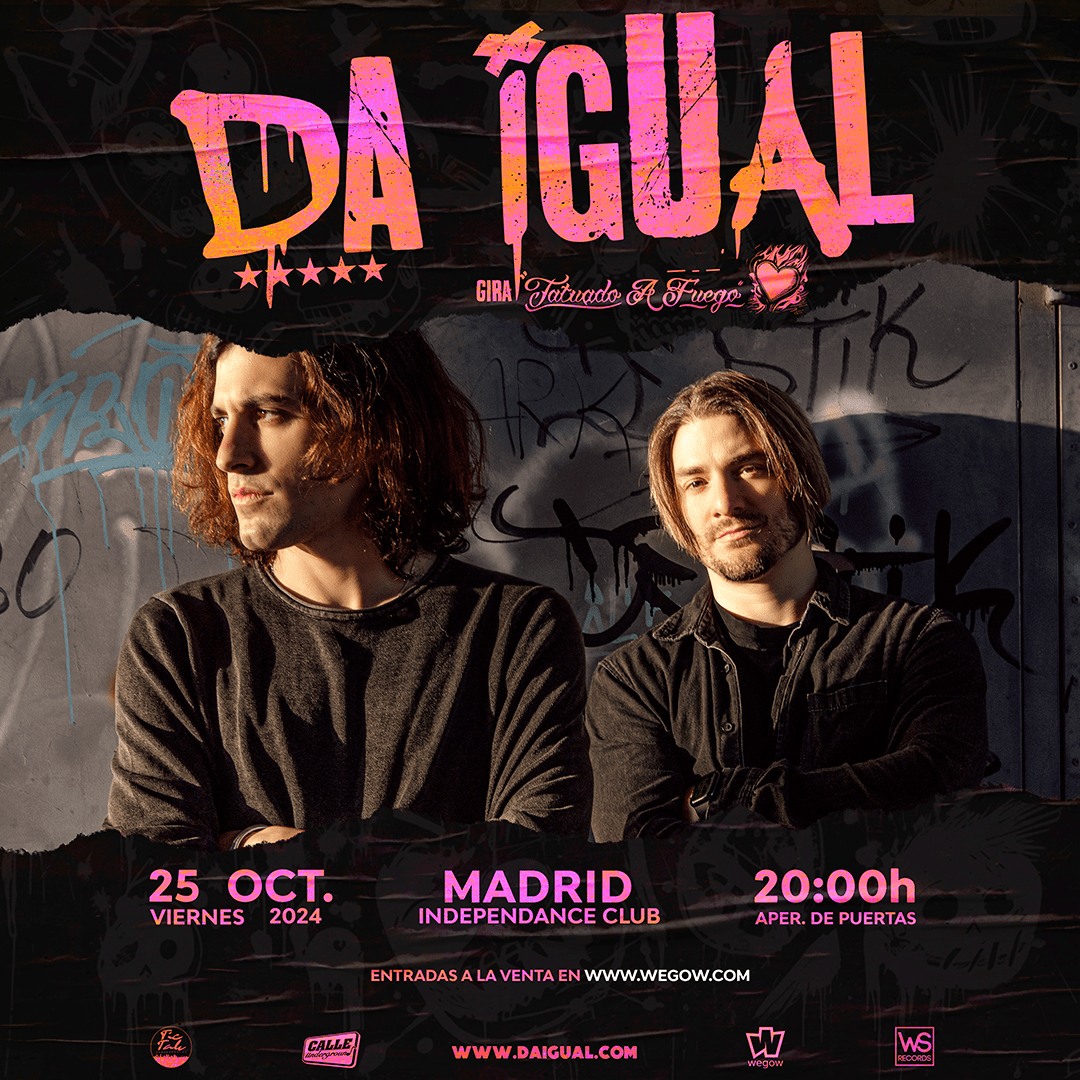 Concierto de Da Igual en Madrid