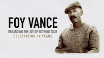 Foy Vance - Regarding The Joy Of Nothing Tour