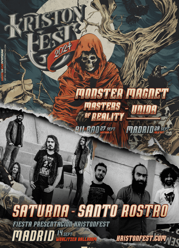 Fiesta presentación Kristonfest en Madrid