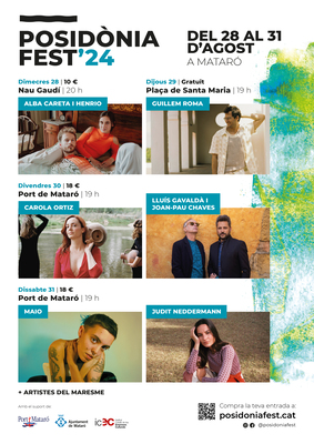 POSIDÒNIA FEST - MAIO / JUDIT NEDDERMANN / ARTISTA DEL MARESME
