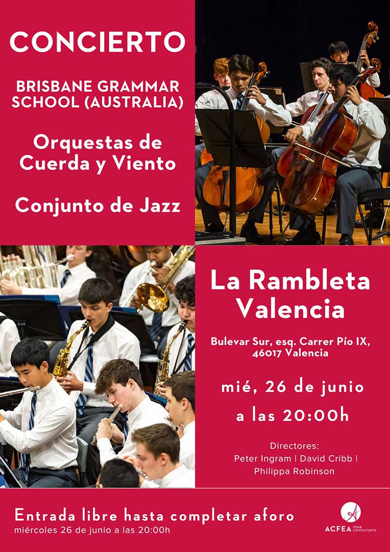 Concierto Gratuito - BRISBANE GRAMMAR SCHOOL
