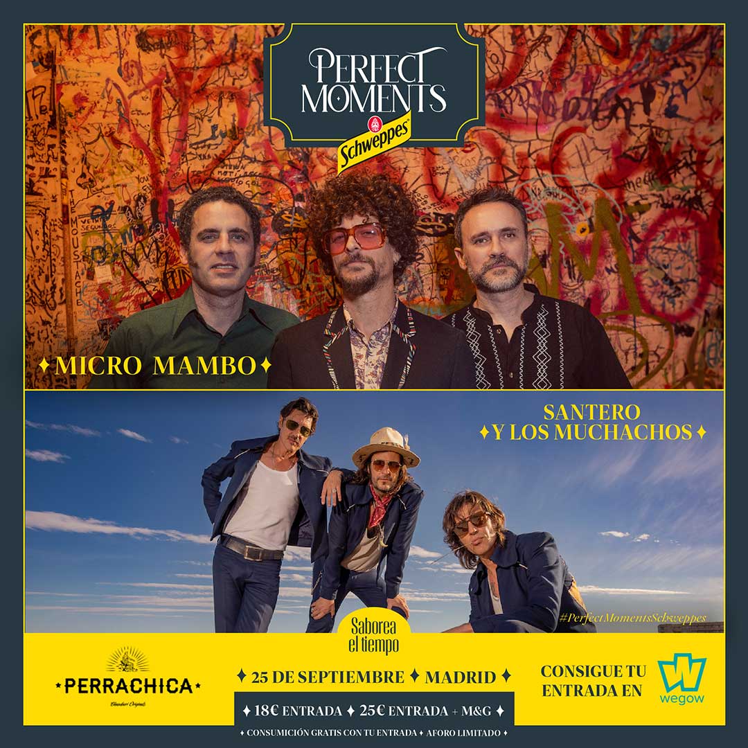 Concierto de Micro Mambo + Santero y Los Muchachos en Perfect Moments by Schweppes