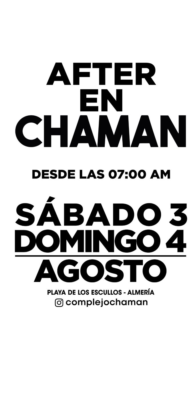 AFTER DREAM 3 & 4 Agosto