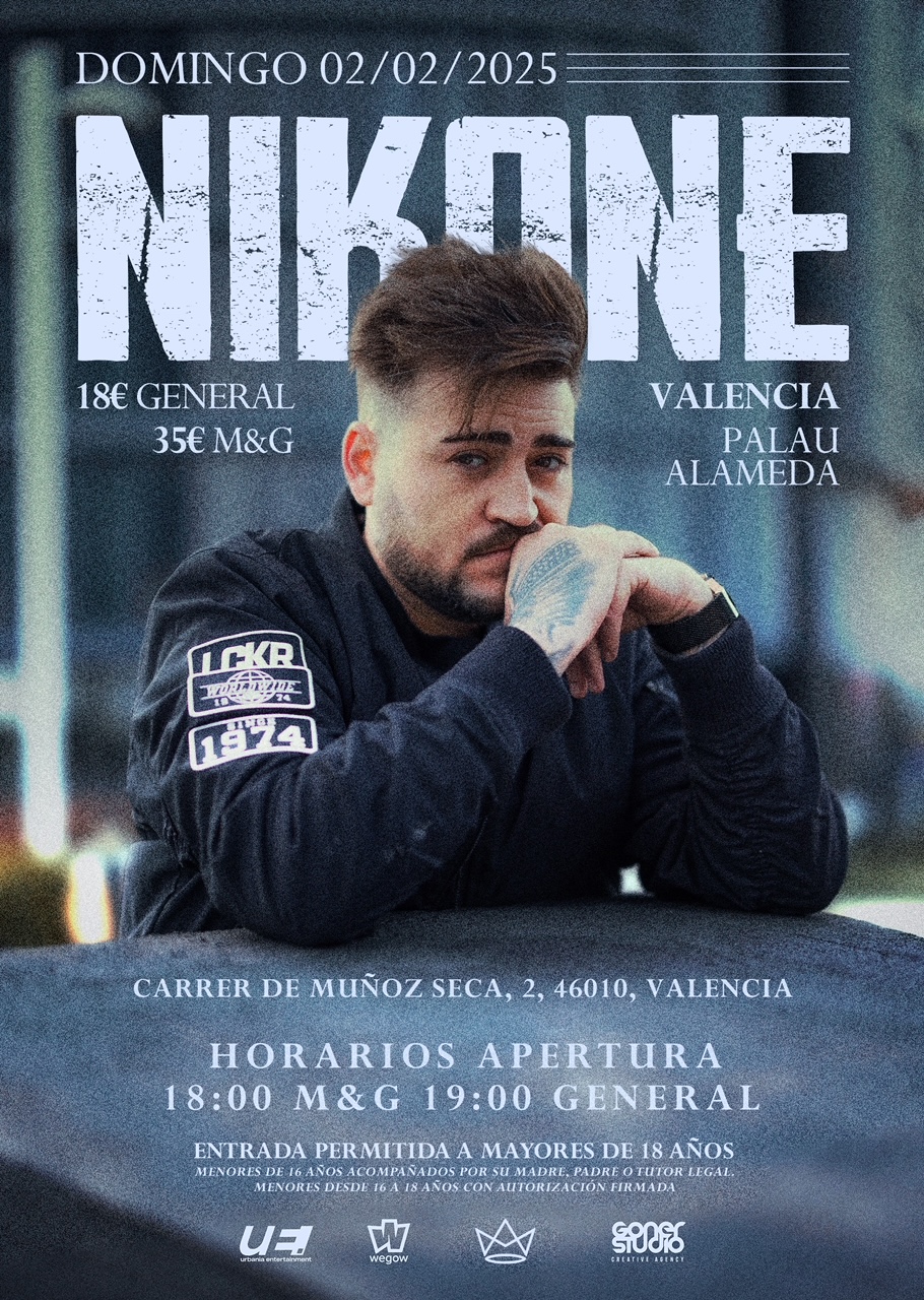 Nikone en Valencia | Sala Palau Alameda