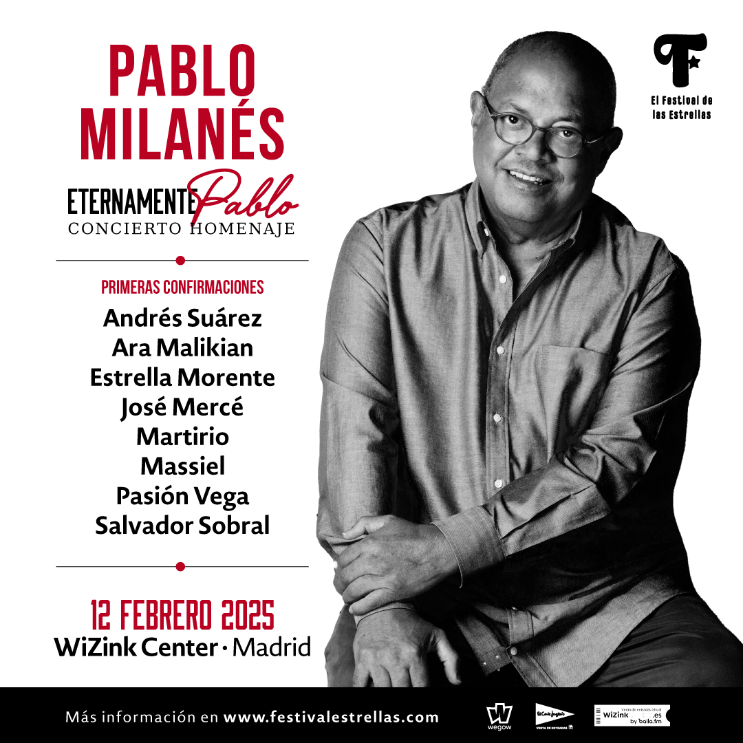 Homenaje a Pablo Milanés en el Wizink Center de Madrid | "Eternamente Pablo"