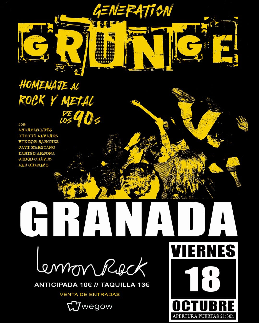 Generation grunge 90 Granada