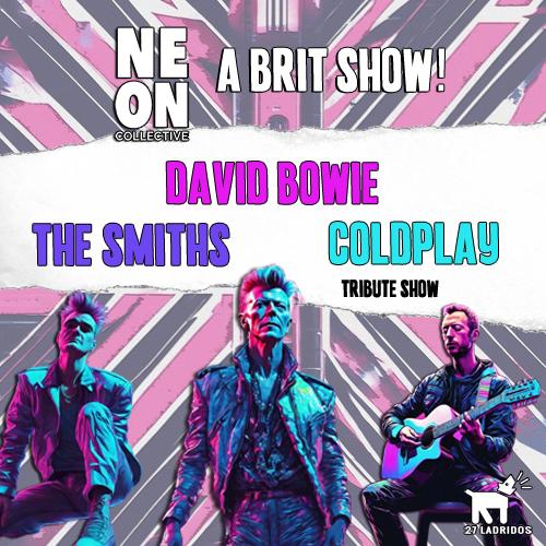 Concierto Coldplay, David Bowie y The Smiths by Neon Collective en Gijón