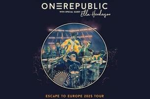 OneRepublic - Escape to Europe 2025 | Paquetes VIP