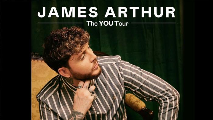 JAMES ARTHUR: the pisces world tour
