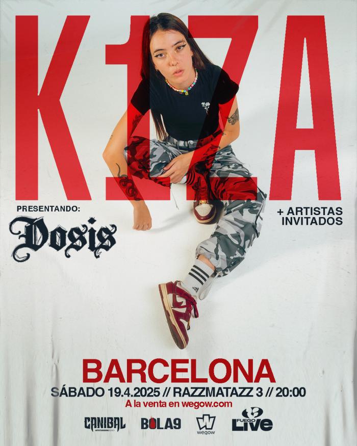 Concierto de K1ZA en Barcelona | Presentación DOSIS