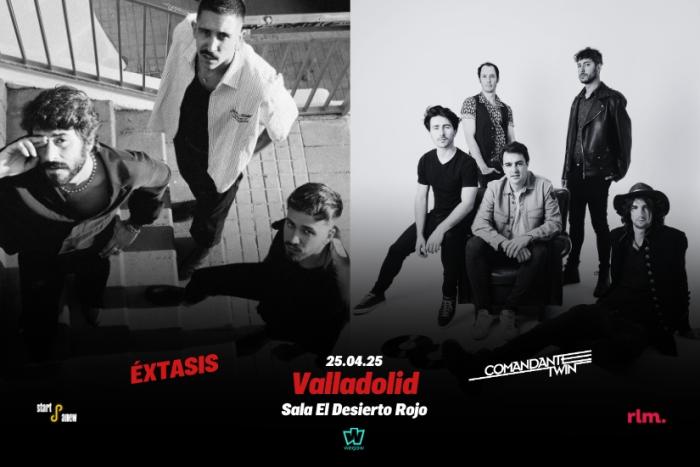 Éxtasis y Comandante Twin en Valladolid
